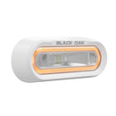 Black Oak Low Pro Off-Road Spreader Light - Bracket Mount - White Housing - Amber LED [MLPS-A] - Essenbay Marine