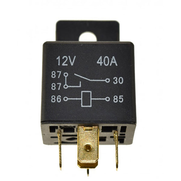 Regitar USA Relay w/Tab f/Most Engines: 30AMP, 5 Terminal, Single Pole/Double Throw [RMZ013] - Essenbay Marine