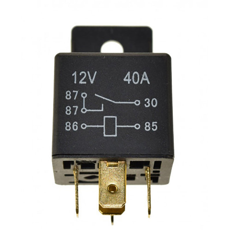 Regitar USA Relay w/Tab f/Most Engines: 30AMP, 5 Terminal, Single Pole/Double Throw [RMZ013] - Essenbay Marine
