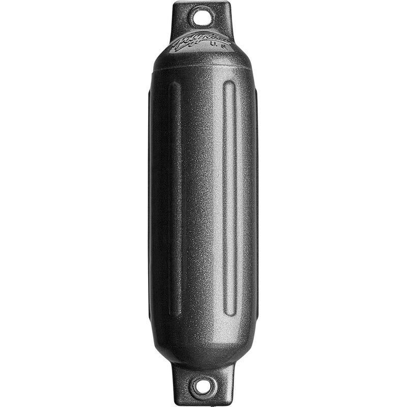 Polyform G-1 Twin Eye Fender 3.5" x 12.8" - Metallic Graphite [G-1-METALLIC GRAPHITE]