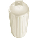 Polyform G-6 Twin Eye Fender 11" x 30" - Metallic White [G-6 METALLIC WHITE] - Essenbay Marine