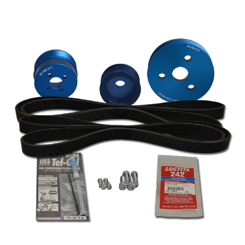 Balmar Pulley Kit f/Volvo D2-55, A, B, C, D, E, F [48-VSP-D2-A]