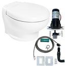 Thetford Nano Eco Compact Toilet Raw Water Kit w/Inlet Pump - 12V [T-NANO12PW/E/NA-RWKIT] - Essenbay Marine