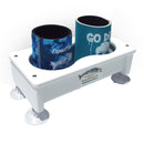 Deep Blue Marine Double Cup Holder/Storage Box [DH-2] - Essenbay Marine