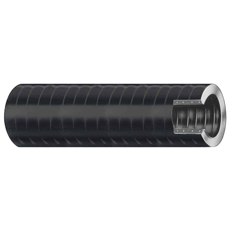 Trident Marine 1-1/4" x 50' Box VAC XHD Bilge  Live Well Hose Black - Soft Plasticizer Wall [149-1146] - Essenbay Marine