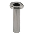 C.E. Smith Flush Mount Rod Holder - 0 Degree - Black Liner - No Logo [53670NA] - Essenbay Marine