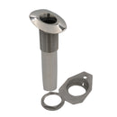 C.E. Smith Screwless Flush Mount Rod Holder - 15 Degree - Black Liner - No Logo [53677] - Essenbay Marine