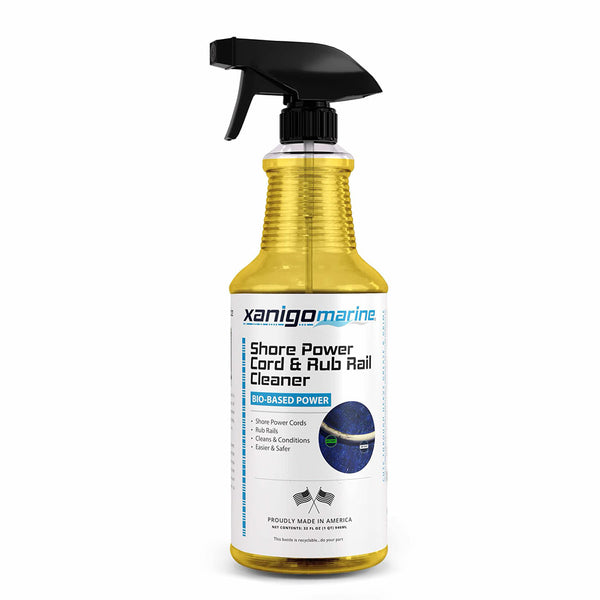 Xanigo Marine Shore Power Cord  Rub Rail Cleaner - 32oz [XMSPC32]