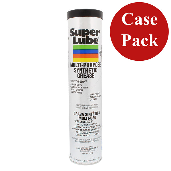 Super Lube Multi-Purpose Synthetic Grease w/Syncolon - 14.1oz Cartridge *Case of 12 [41150-CASE]