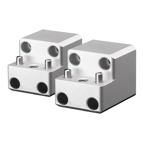 PTM Edge Board Rack Mount - 4 Bolt - Silver - Pair [P13168-1400TEBCL] - Essenbay Marine