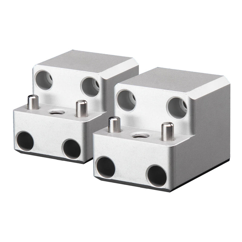 PTM Edge Board Rack Mount - 4 Bolt - Silver - Pair [P13168-1400TEBCL] - Essenbay Marine