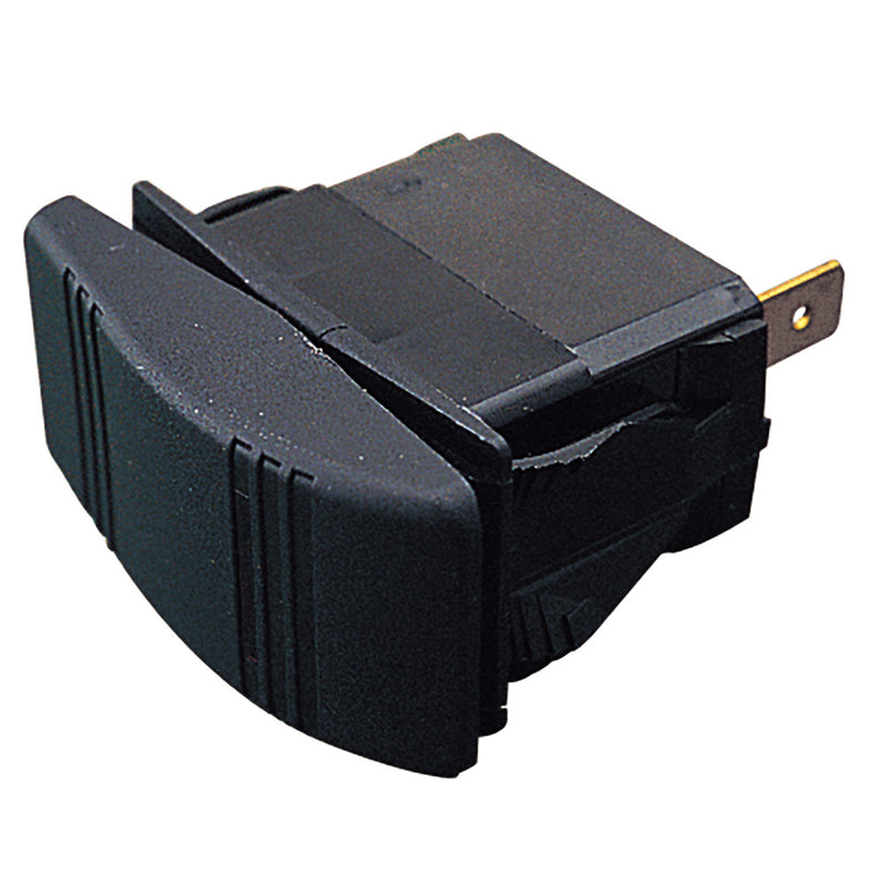 Sea-Dog Illuminating Contura Rocker Switch - Stamped Brass/Injection Molded Nylon/Polycarbonate [420211-1] - Essenbay Marine