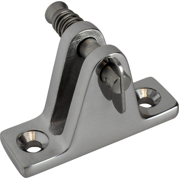 Sea-Dog Top Mount Hinge Fitting - Investment Cast 316 Stainless Steel - 90 Degree [270210-1] - Essenbay Marine
