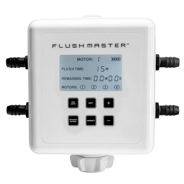 Flushmaster Outboard Flushing System - 4 Outlet w/Four 15' Hose Kits [SM-FM4015] - Essenbay Marine