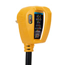 Camco Power Grip RV 12" 30Amp Circuit Analyzer Dogbone - Integrated Surge Protection [55461] - Essenbay Marine