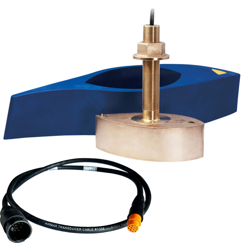 Airmar B275LH-W Bronze Chirp Thru-Hull f/Garmin w/12-Pin Connector [B275C-LHW-12G] - Essenbay Marine