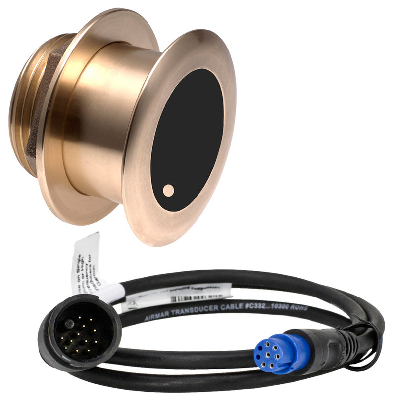 Airmar B175L Bronze 12 Degree Thru-Hull 1kW f/Garmin w/8-Pin Connector [B175C-12-L-8G] - Essenbay Marine