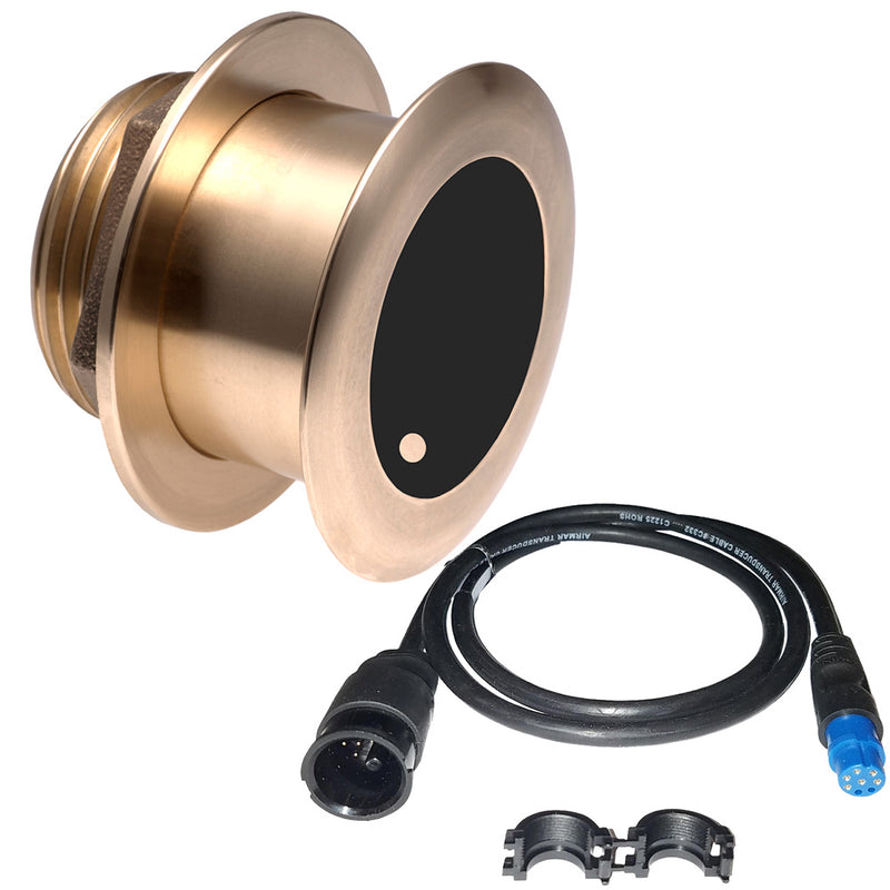 Airmar B175HW Bronze 0 Degree Thru-Hull 1kW f/Garmin w/8-Pin Connector [B175C-0-HW-8G] - Essenbay Marine