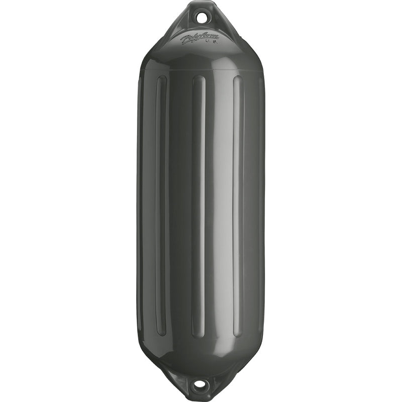 Polyform NF-3 Heavy-Duty Twin Eye 5.6" x 19" - Graphite [NF-3 GRAPHITE] - Essenbay Marine