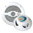 Boss Audio MR60 6.5" Round Speakers - White - Pair [MR60] - Essenbay Marine