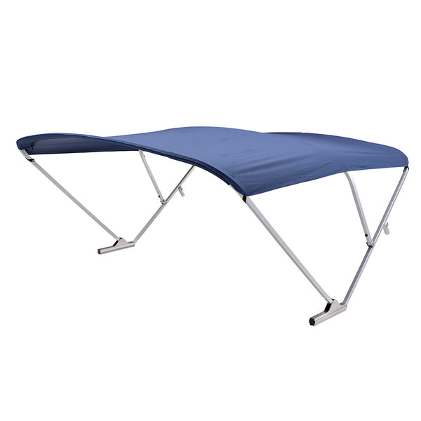 SureShade Power Bimini - Clear Anodized Frame - Navy Canvas [2024050713] - Essenbay Marine