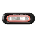 Black Oak Low Pro Flush - Black Housing - Red LED [LPS-FR] - Essenbay Marine