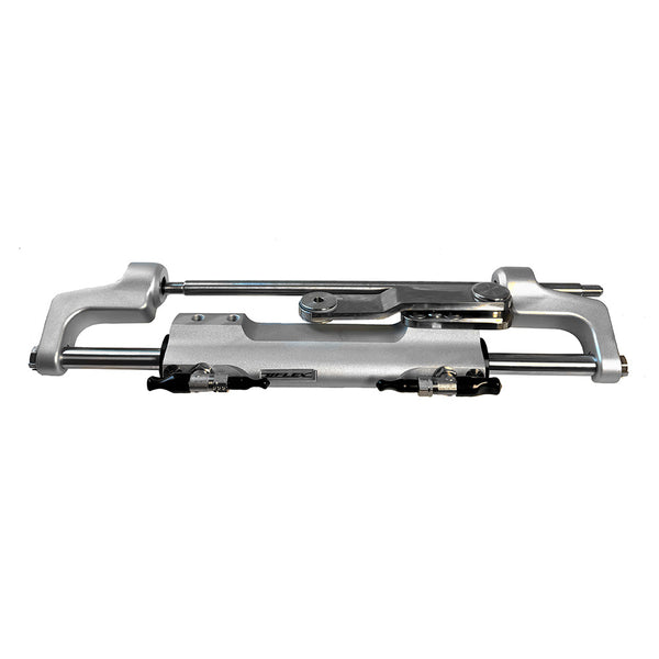 Uflex SilverSteer UC128TS High Performance Cylinder V2P w/Offset Link Arm - Port Version [UC128TS-SVS 2P] - Essenbay Marine