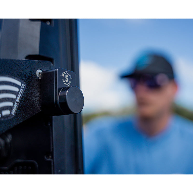 Secure Outdoors Elite Lock - Dual - Universal - Silver [SO-EL-D-UN-SV] - Essenbay Marine