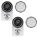 Secure Outdoors Elite Lock - Dual - Universal - Silver [SO-EL-D-UN-SV] - Essenbay Marine