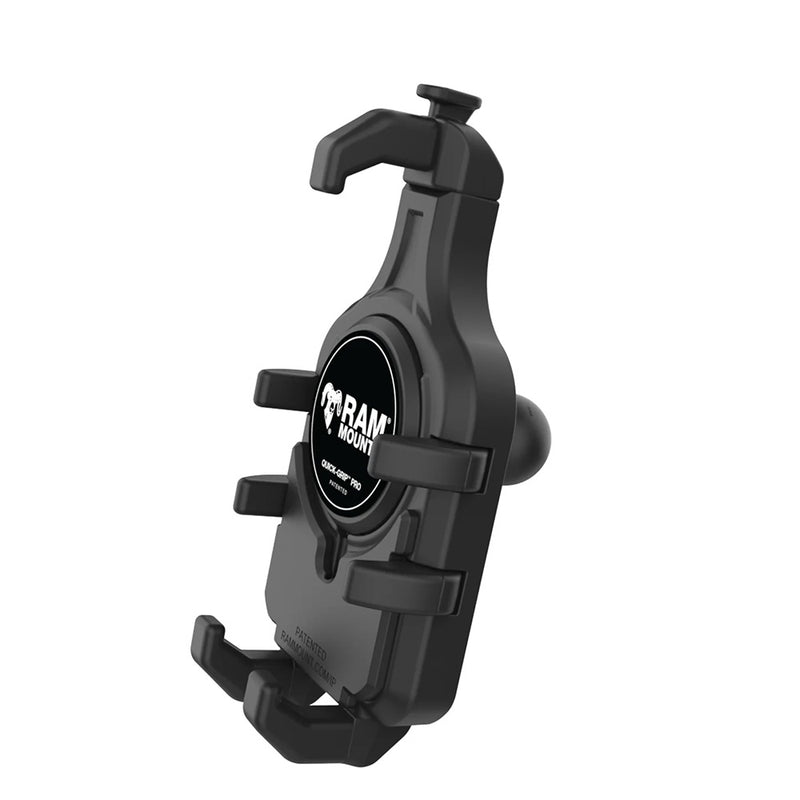 RAM Mount RAM Quick-Grip Pro Phone Holder w/Ball [RAM-HOL-PD5BU] - Essenbay Marine