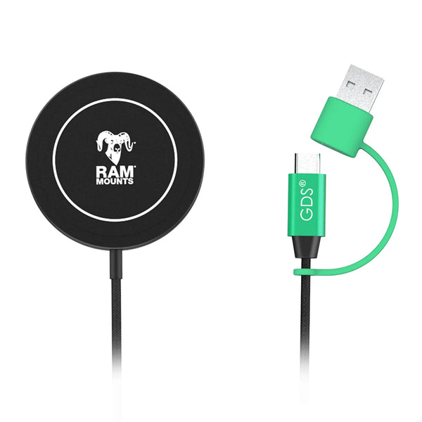 RAM Mount RAM Qi2 15W Wireless Charger [RAM-GDS-CHARGE-W2M] - Essenbay Marine