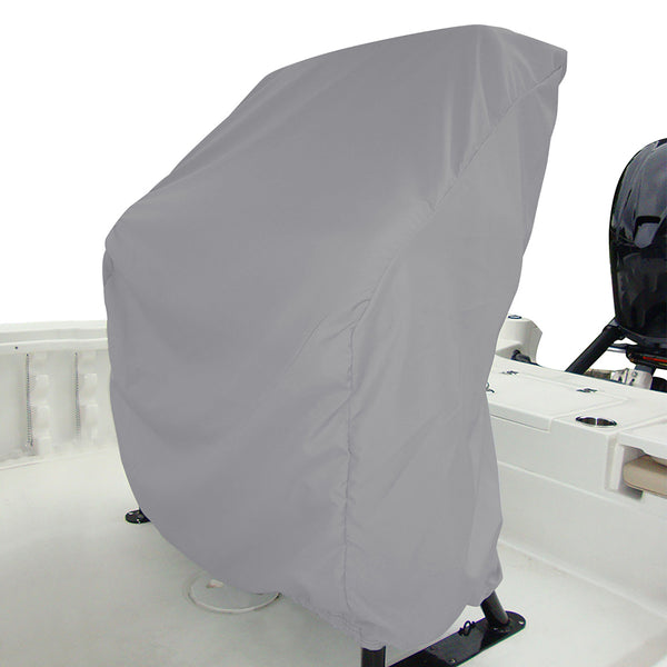 Carver Sun-DURA Universal Leaning Post Cover - Mist Grey [84013S-11] - Essenbay Marine