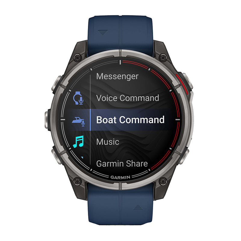 Garmin quatix 8 - 47mm AMOLED Marine GPS Smartwatch [010-02904-50] - Essenbay Marine