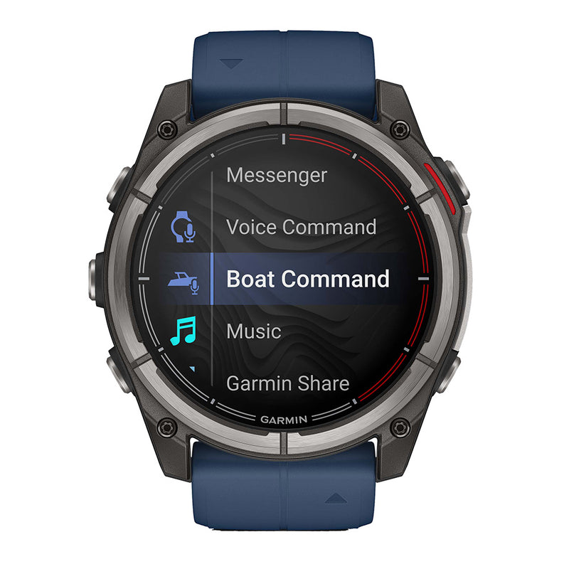Garmin quatix 8 - 51mm AMOLED Marine GPS Smartwatch [010-02905-90] - Essenbay Marine