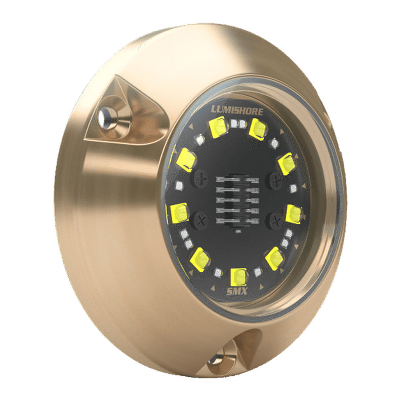 Lumishore ECLIPSE SMX24 Single Light Surface Mount Underwater Light - White [010-04503-00] - Essenbay Marine