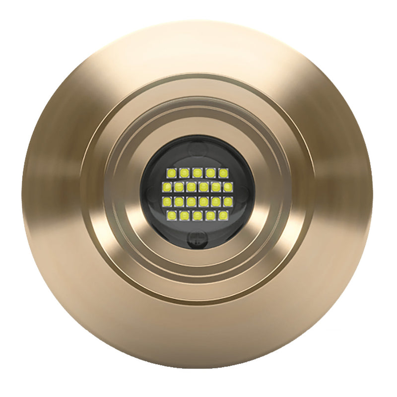 Lumishore ORA TIX204 Flush Fit Interchangeable Thru-Hull - Green [010-04525-00] - Essenbay Marine