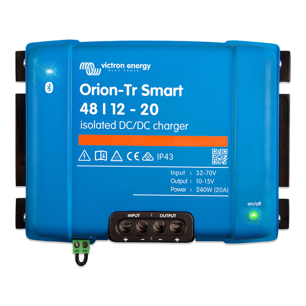 Victron Orion-Tr Smart DC-DC Charger Isolated 48/12 20A (240W) [ORI481224120] - Essenbay Marine
