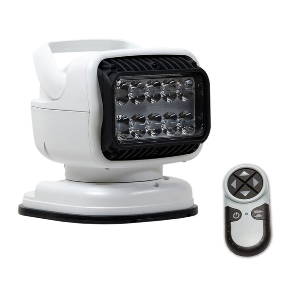 Golight GT Series LED Hybrid Portable Light w/Permanent Shoe Mount Handheld Wireless Remote - 12V - White [79008GT] - Essenbay Marine