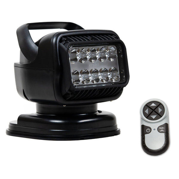 Golight GT Series LED Hybrid Portable Light w/Magnetic Shoe Mount Handheld Wireless Remote - 12V - Black [79518GT] - Essenbay Marine