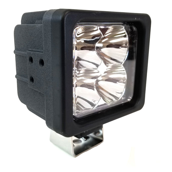 Golight GXL LED Work Light Series Spot Light Fixed Mount w/No Remote - 12V - Black [4024] - Essenbay Marine