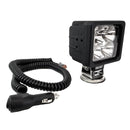 Golight GXL LED Work Light Series Portable Spot Light Magnetic Mount w/No Remote - 12V - Black [40245] - Essenbay Marine