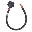 Trident Marine 20" Pigtail Hose Quick Connect w/1/4" Male Inverted Flare Fitting [1014-1415-20] - Essenbay Marine