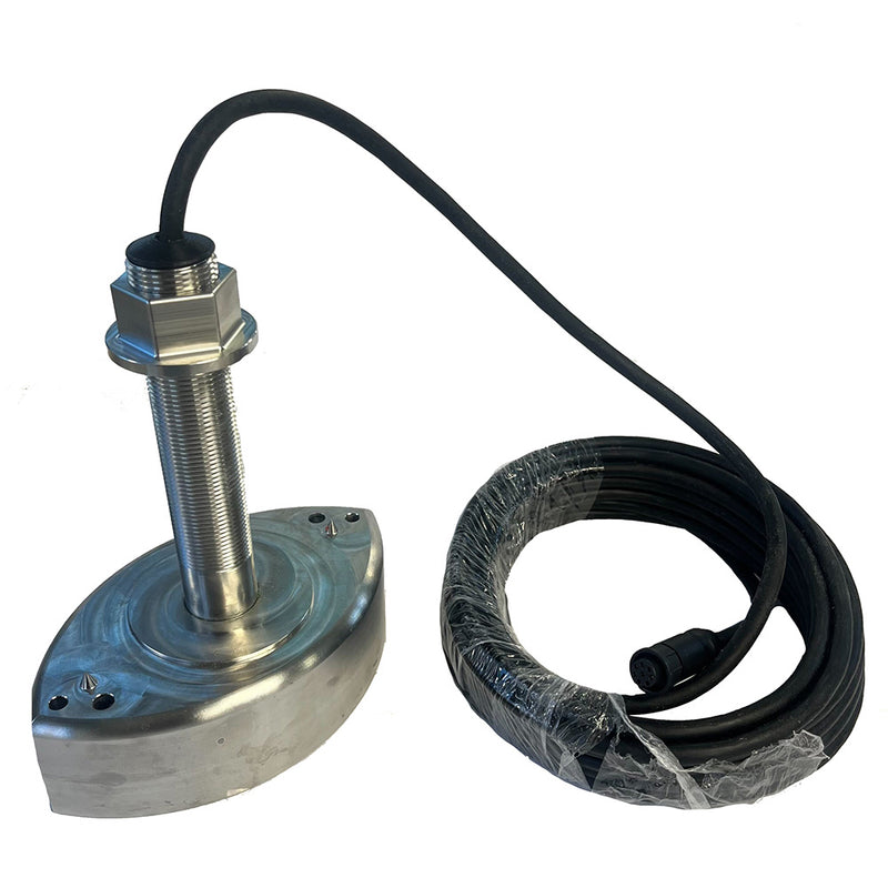 Echonautics ST1801kW Thru-Hull Stainless Steel Transducer - 50/200 kHz [ST1801KW] - Essenbay Marine
