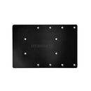 Sea Brackets 12" Straight Trolling Motor Plate f/Garmin Force Kraken - Black [SEA2313-BLK] - Essenbay Marine