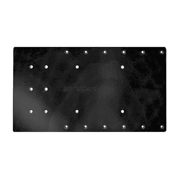 Sea Brackets 18" Straight Trolling Motor Plate f/Minn Kota Quest - Black [SEA2320-BLK] - Essenbay Marine