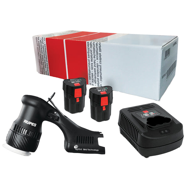 RUPES Bigfoot HLR75 Mini iBrid Polisher 1-Charger 2-Battery Pack [HLR75/STB] - Essenbay Marine