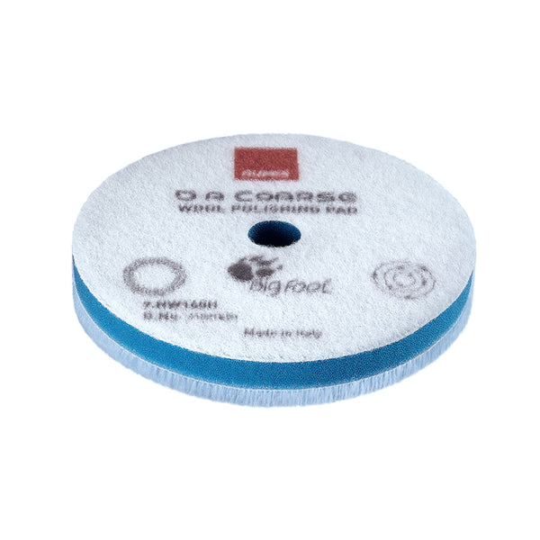 RUPES D-A Coarse Wool Polishing Pad 160mm - Blue [9.NW160H] - Essenbay Marine