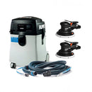 RUPES S245 Portable Vacuum Long Hose Kit w/(1) RH356A  (1) RH359A Skorpio Sander [S245EPL/KL2-69] - Essenbay Marine