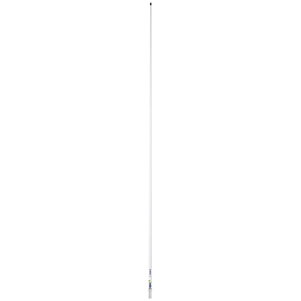 Scout 8' QuickFit White VHF Antenna w/5M Cable + FME Quick 6 Foam Filled 6db Solid Brass  Copper Element [PF AN NVHF00040T] - Essenbay Marine