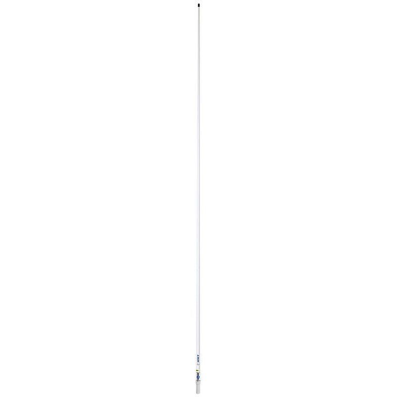 Scout 8' QuickFit White VHF Antenna w/5M Cable + FME Quick 6 Foam Filled 6db Solid Brass  Copper Element [PF AN NVHF00040T] - Essenbay Marine
